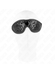 Kink - Fascia Con Motivo A Diamanti Nero 205 X 6 Cm - KINK MASKED ALLURE - Bondage | erosidea.com