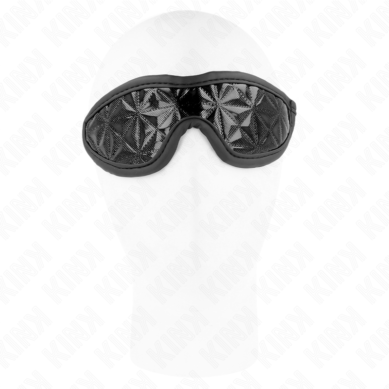 Kink - Fascia Con Motivo A Diamanti Nero 205 X 6 Cm - KINK MASKED ALLURE - Bondage | erosidea.com