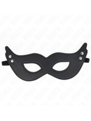 Kink - Maschera In Similpelle Con Rivetti Modello 1 26 X 8 Cm - KINK MASKED ALLURE - Maschere e Cappucci | erosidea.com