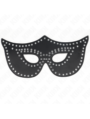 Kink - Maschera In Similpelle Con Rivetti Modello 2 30 X 12 Cm - KINK MASKED ALLURE - Maschere e Cappucci | erosidea.com