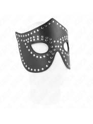 Kink - Maschera In Similpelle Con Rivetti Modello 2 30 X 12 Cm - KINK MASKED ALLURE - Maschere e Cappucci | erosidea.com