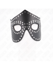Kink - Maschera In Similpelle Con Rivetti Modello 2 30 X 12 Cm - KINK MASKED ALLURE - Maschere e Cappucci | erosidea.com