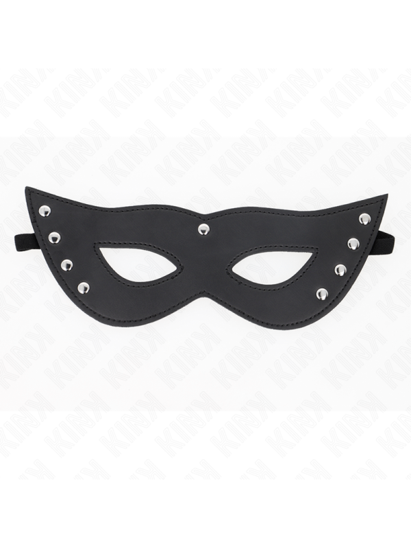 Kink - Maschera Per Occhi 4 Rivetti 28 X 8 Cm - KINK MASKED ALLURE - Maschere e Cappucci | erosidea.com