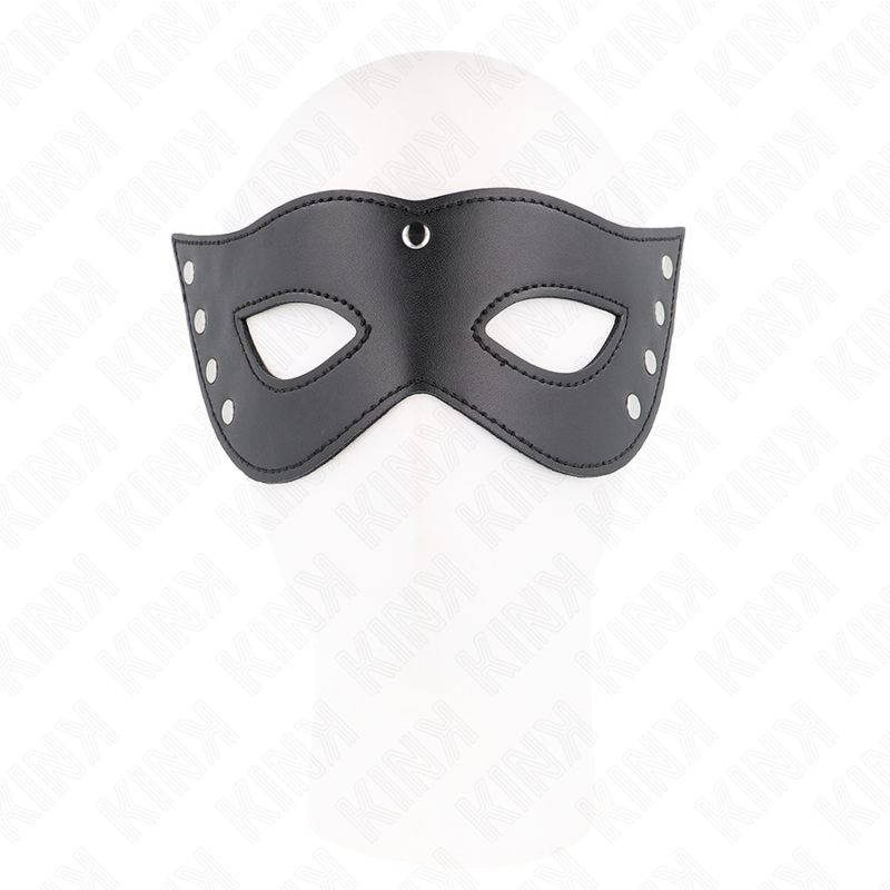 Kink - Maschera Per Occhi 4 Rivetti 28 X 8 Cm - KINK MASKED ALLURE - Maschere e Cappucci | erosidea.com