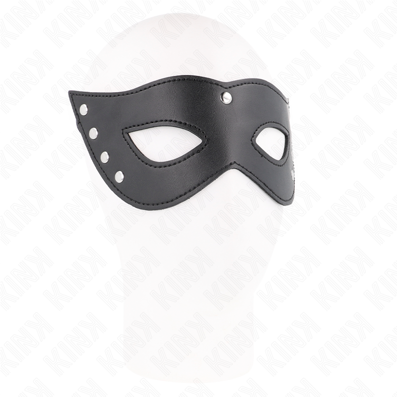 Kink - Maschera Per Occhi 4 Rivetti 28 X 8 Cm - KINK MASKED ALLURE - Maschere e Cappucci | erosidea.com