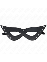 Kink - Maschera Per Occhi 5 Rivetti 28 X 8 Cm - KINK MASKED ALLURE - Maschere e Cappucci | erosidea.com