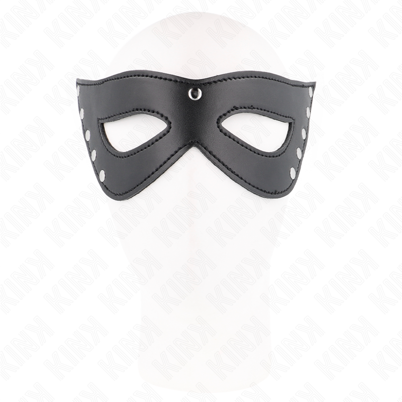 Kink - Maschera Per Occhi 5 Rivetti 28 X 8 Cm - KINK MASKED ALLURE - Maschere e Cappucci | erosidea.com