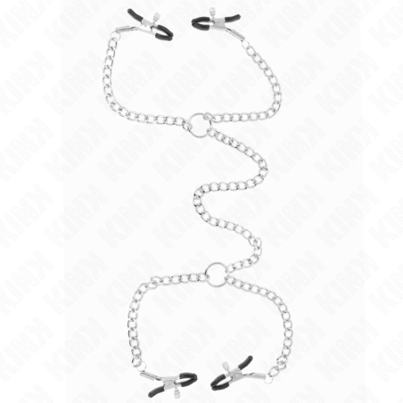 Kink Nipple Grip - Morsetti Per Capezzoli a 4 Catene - KINK NIPPLE GRIP - Pinzette Capezzoli | erosidea.com