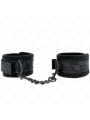 Kink - Polsi Ricoperti Di Pizzo Scuro In Neoprene Regolabile Nero 20-29 Cm X 5 Cm - KINK WRIST RESTRAINT - Manette e Polsini | erosidea.com