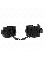 Kink - Resistenza Da Polso Nera Regolabile 20-30 Cm X 6 Cm - KINK WRIST RESTRAINT - Manette e Polsini | erosidea.com
