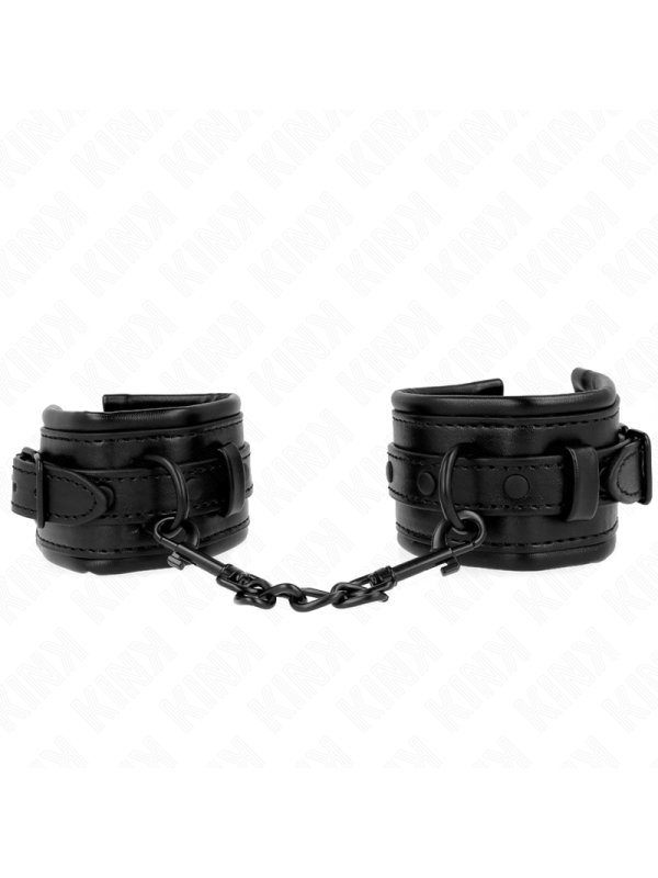 Kink - Resistenza Da Polso Nera Regolabile 20-30 Cm X 6 Cm - KINK WRIST RESTRAINT - Manette e Polsini | erosidea.com