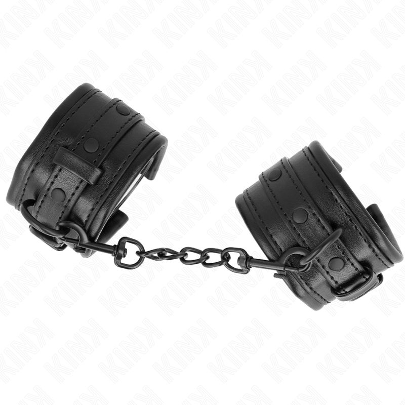 Kink - Resistenza Da Polso Nera Regolabile 20-30 Cm X 6 Cm - KINK WRIST RESTRAINT - Manette e Polsini | erosidea.com