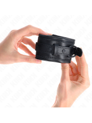 Kink - Resistenza Da Polso Nera Regolabile 20-30 Cm X 6 Cm - KINK WRIST RESTRAINT - Manette e Polsini | erosidea.com
