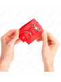 Kink - Resistenza Da Polso Con 3 Anelli A D Regolabile Rosso 175-25 Cm X 6 Cm - KINK WRIST RESTRAINT - Manette e Polsini | erosidea.com
