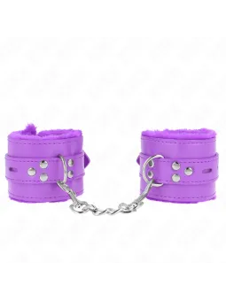 Kink - Graziosi Poggipolsi Blu/Rosa Regolabili 16-28 Cm X 5 Cm - KINK WRIST RESTRAINT - Manette e Polsini | erosidea.com