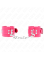 Kink - Tenuta Da Polso Rosa Lampone Con Fodera Rosa Lampone Regolabile 20-28 Cm X 55 Cm - KINK WRIST RESTRAINT - Manette e Polsini | erosidea.com