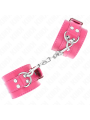 Kink - Tenuta Da Polso Rosa Lampone Con Fodera Rosa Lampone Regolabile 20-28 Cm X 55 Cm - KINK WRIST RESTRAINT - Manette e Polsini | erosidea.com
