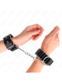 Kink - Tenuta Da Polso Sottile A Cerniera Nera Regolabile 16-22 Cm X 35 Cm - KINK WRIST RESTRAINT - Manette e Polsini | erosidea.com