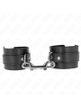 Kink - Tenuta Da Polso-Fila Di Rivetti Singola E Fibbia Grande Nera Regolabile 17-28 Cm X 5 Cm - KINK WRIST RESTRAINT - Manette e Polsini | erosidea.com