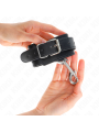 Kink - Tenuta Da Polso-Fila Di Rivetti Singola E Fibbia Grande Nera Regolabile 17-28 Cm X 5 Cm - KINK WRIST RESTRAINT - Manette e Polsini | erosidea.com
