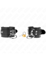 Kink - Fermapolso Con Bloccaggio O-Ring Nero Regolabile 20-28 Cm X 55 Cm - KINK WRIST RESTRAINT - Manette e Polsini | erosidea.com