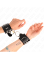 Kink - Fermapolso Con Bloccaggio O-Ring Nero Regolabile 20-28 Cm X 55 Cm - KINK WRIST RESTRAINT - Manette e Polsini | erosidea.com
