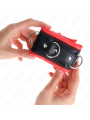 Kink - Resistenza Da Polso Pesante Con Fodera In Pelliccia Rossa Regolabile 20-30 Cm X 6 Cm - KINK WRIST RESTRAINT - Manette e Polsini | erosidea.com