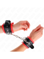 Kink - Resistenza Da Polso Pesante Con Fodera In Pelliccia Rossa Regolabile 20-30 Cm X 6 Cm - KINK WRIST RESTRAINT - Manette e Polsini | erosidea.com