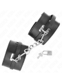 Kink - Resistenza Da Polso Deluxe Con Bloccaggio Nero Regolabile 145-21 Cm X 6 Cm - KINK WRIST RESTRAINT - Manette e Polsini | erosidea.com