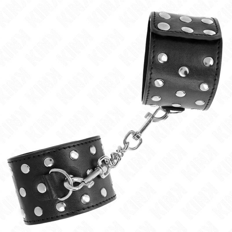 Kink - Resistenza Da Polso Punk Regolabile 19-24 Cm X 55 Cm - KINK WRIST RESTRAINT - Manette e Polsini | erosidea.com