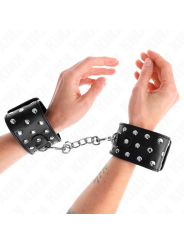 Kink - Resistenza Da Polso Punk Regolabile 19-24 Cm X 55 Cm - KINK WRIST RESTRAINT - Manette e Polsini | erosidea.com