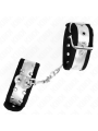 Kink - Resistenza Da Polso Sottile Nero / Argento 30 X 4 Cm - KINK WRIST RESTRAINT - Manette e Polsini | erosidea.com