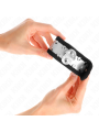 Kink - Resistenza Da Polso Sottile Nero / Argento 30 X 4 Cm - KINK WRIST RESTRAINT - Manette e Polsini | erosidea.com