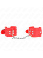 Kink - Resistenza Da Polso Semplice Rosso Regolabile 20-23 Cm X 55 Cm - KINK WRIST RESTRAINT - Manette e Polsini | erosidea.com