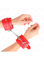 Kink - Resistenza Da Polso Semplice Rosso Regolabile 20-23 Cm X 55 Cm - KINK WRIST RESTRAINT - Manette e Polsini | erosidea.com