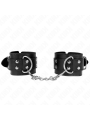 Kink - Regtino Da Polso Doppia Fibbia Nero Regolabile 19-26 Cm - KINK WRIST RESTRAINT - Manette e Polsini | erosidea.com