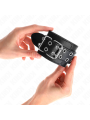 Kink - Regtino Da Polso Doppia Fibbia Nero Regolabile 19-26 Cm - KINK WRIST RESTRAINT - Manette e Polsini | erosidea.com