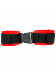 Kink - Tenuta Da Polso In Nylon Hook&Loop Nera Modello 1 Ajdustable 25-35 Cm X 6 Cm - KINK WRIST RESTRAINT - Manette e Polsini | erosidea.com