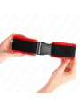 Kink - Tenuta Da Polso In Nylon Hook&Loop Nera Modello 1 Ajdustable 25-35 Cm X 6 Cm - KINK WRIST RESTRAINT - Manette e Polsini | erosidea.com