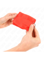 Kink - Polsini In Pelliccia Per Principianti Rosso 30 X 7 Cm - KINK WRIST RESTRAINT - Manette e Polsini | erosidea.com