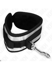 Kink - Polsini In Neoprene Grigio 23 X 5 Cm - KINK WRIST RESTRAINT - Manette e Polsini | erosidea.com
