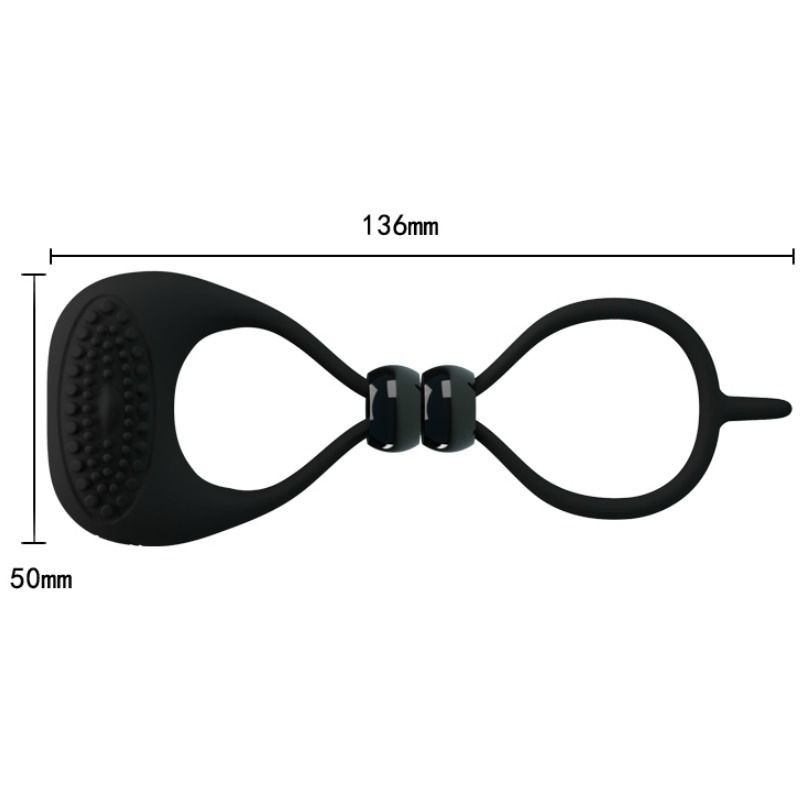 Anello Doppio Per Pene E Testicoli - PRETTY LOVE MALE - Anelli Fallici | erosidea.com