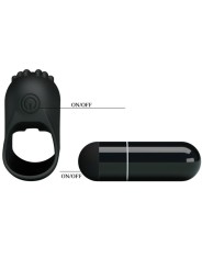 Pretty Love - Flirtation Ditale Vibrazione Nero Steward - PRETTY LOVE FLIRTATION - Vibratori | erosidea.com