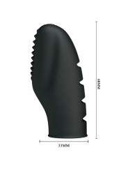 Pretty Love - Flirtation Stanford Nero Vibrazione Ditale - PRETTY LOVE FLIRTATION - Vibratori | erosidea.com