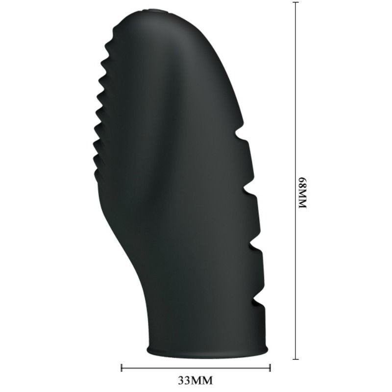 Pretty Love - Flirtation Stanford Nero Vibrazione Ditale - PRETTY LOVE FLIRTATION - Vibratori | erosidea.com