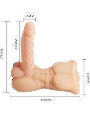 Baile Tentazione Uomo Pi™ Grande Con Vibrazione - BAILE FOR HIM - Dildo Maxi | erosidea.com
