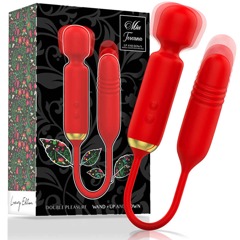 Wand Stimolatore Doppio Toscana Mia - MIA - Magic Wand | erosidea.com