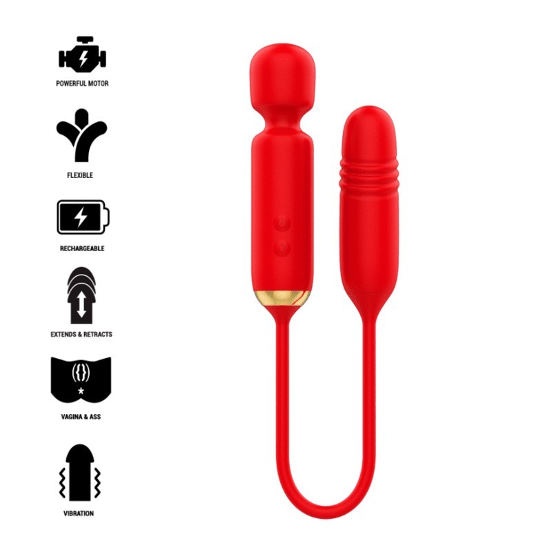 Wand Stimolatore Doppio Toscana Mia - MIA - Magic Wand | erosidea.com