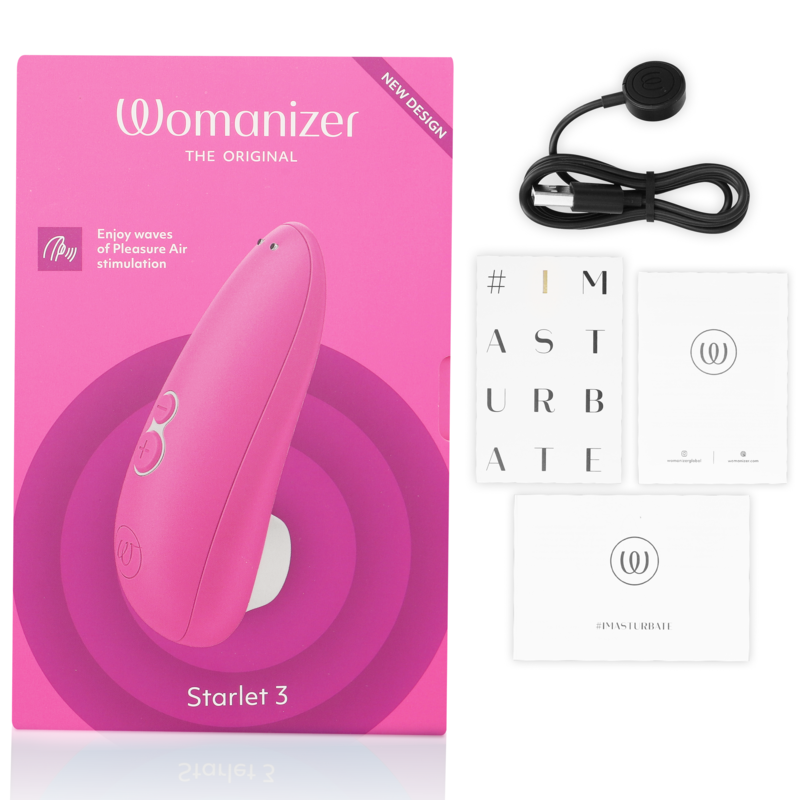 Womanizer - Stimolatore Clitoride Starlet 3 Rosa - WOMANIZER - Succhia Clitoride | erosidea.com