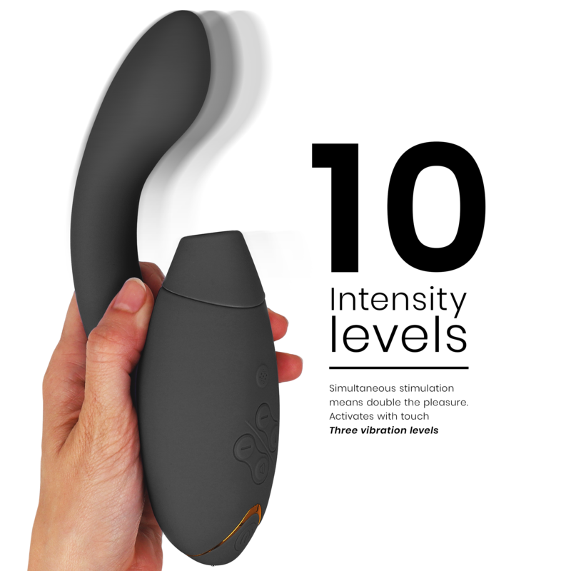 Womanizer - Duo 2 Stimolatore G-Spot Nero - WOMANIZER - Vibratori punto G | erosidea.com